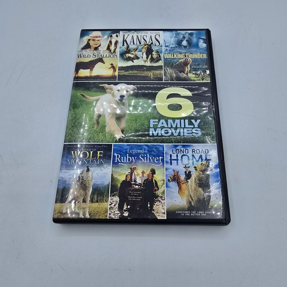 Wild Stallion, Walking Thunder, Legend Of Wolf Mountain Kansas DVD 6 Family Film